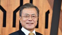 Jihokorejský prezident se v Praze sešel s krajany, míří za Babišem