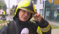 30 kilo výstroje, běh na věž. Reportér TV Nova se pořádně zapotil!