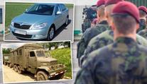 Obrana se zbavuje aut a techniky, pořiďte levně i vojenské speciály