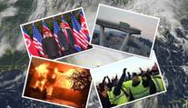 Protesty, útoky, krize, zřícený most: Takový byl rok 2018 ve světě