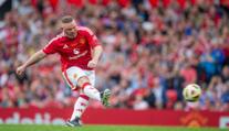 Rooney oslavil návrat na Old Trafford gólem. Po boku mu stál i Poborský
