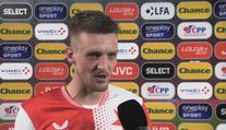 Mrzí nás to. Chtěli jsme slavit před plným Edenem, řekl obránce Slavie Chaloupek