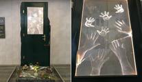 Proč?! Památník Wintonových dětí na Hlavním nádraží zničil vandal