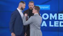 Procházka versus reportér TV Nova. Umí se dívat jako muž, chválí ho zápasník