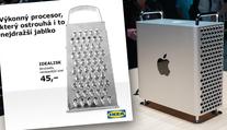 Apple představil nový počítač za statisíce. IKEA se mu vysmála