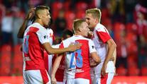 Exhibice Slavie! Sešívaní řádili v Edenu a vstřelili Teplicím pět branek