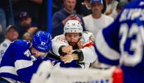 Floridské derby se zvrtlo. 322 trestných minut, na střídačce nezbyli hráči