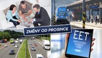 ZMĚNY V PROSINCI: Tohle všechno bude jinak! PŘEHLED