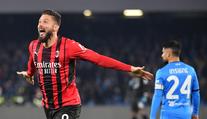 Zraněný Giroud rozhodl o výhře AC Milán, Matějů má asistenci za Benátky
