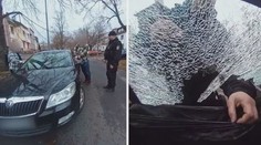 VIDEO: Uvězněného chlapečka v autě zachránila až policie. Zamknul se v něm sám