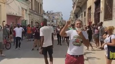 Největší demonstrace za posledních 30 let na Kubě nabývají na síle