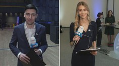 Reportéři TV Nova popsali atmosféru ve volebních štábech obou kandidátů