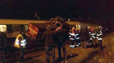 V Praze narazila lokomotiva do rychlíku. Trať bude v provozu ráno