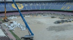 Přestavba Camp Nou je v plném proudu. Takhle teď vypadá stadion Barcelony