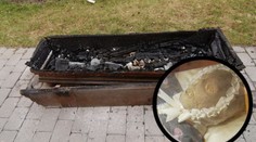 Čtyři sta let starou mumii šlechtičny Žofie podpálil žhář