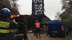 Kostel v zahradě Kinských zřejmě někdo zapálil. Mohlo jít o nedbalost