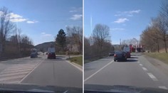 Na plný plyn a přes mrtvoly? Mladík předjížděl i na přechodu pro chodce!