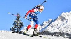 Biatlonistky za sebou mají poslední sprint. Nejlepší z Češek byla Voborníková