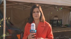 Uprchlíci prodávají tradiční ukrajinské pokrmy