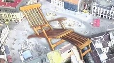 Na brněnském náměstí budou na kolemjdoucí čekat lehátka