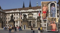 "Tohle je můj Hrad!" Po nádvoří pobíhal "Zeman" v trenýrkách