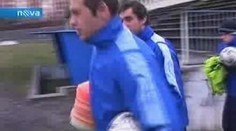 Video: Fotbalisté Mladé Boleslavi stále pilně trénují