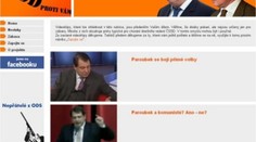 Nový web ODS plný skandálů ČSSD. Paroubek: Jsou jako děti