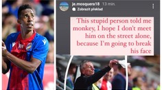 Nazval mě opicí, nařkl Mosquera Řeháka. Potkat ho, rozbiju mu obličej