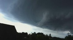 HOROR NA NEBESÍCH! ZLOVĚSTNÉ MRAKY vyděsily Slováky!