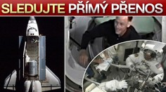 ŽIVÉ VYSÍLÁNÍ: Astronauti z Atlantisu VYSTUPUJÍ DO VESMÍRU