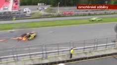 Zdravotní stav závodníka, jenž havaroval na Masarykově okruhu, se lepší