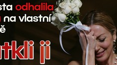 Nevěsta odhalila ňadra na vlastní svatbě. Zatkli ji
