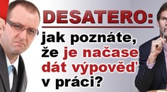 DESATERO: jak poznáte, že je načase dát výpověď v práci?