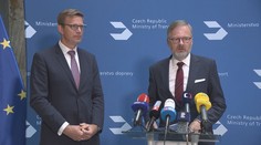 Premiér Fiala navštěvuje rezorty. S ministerstvem dopravy byl spokojený