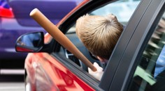 Šílenec jezdil v tesle a napadal řidiče kovovou tyčí. Stráví pět let za mřížemi
