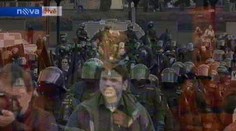 VIDEO: Extrémisté a anarchisté v Jihlavě: jeden zadržený nacionalista