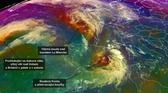 Nad Evropou se žení všichni čerti. Takhle to ovlivní počasí