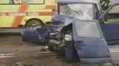 Dopravní nehoda u Slavíče na Přerovsku zanechala 4 zraněné