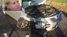 EXKLUZIVNÍ FOTO A VIDEO: Těžká nehoda JANY ŠVANDOVÉ! Rychlý převoz do nemocnice