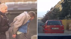 VIDEO: Zloděj aut při honičce naboural dvě policejní auta