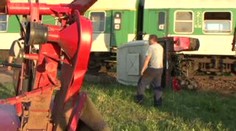 Traktorista vjel u Červeného Kostelce přímo pod rozjetý vlak