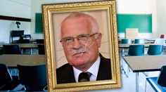 MF DNES: Konec tradice? Obrazy prezidenta mizí ze zdi