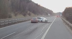 VIDEO: Řidič zachytil okamžiky před vážnou nehodou na D5. Vůbec se nemusela stát, říká expert