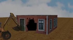 Megaloupež: prorazili zeď bagrem a loupili se samopaly