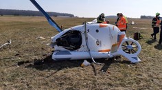 U Kladna se zřítil vrtulník! Na místo vyjely všechny záchranné složky