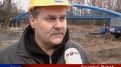 Unikátní konstrukce: most postavili na suchu, pak přemostili vodu