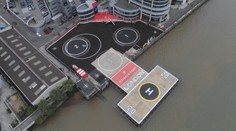 Praha schválila výstavbu heliportu na Vltavě. Má sloužit nemocnicím v centru
