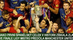 Španělská Barcelona je vítězem Ligy mistrů. VIDEA ZE ZÁPASU