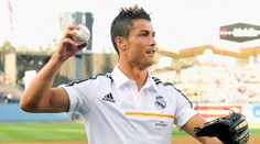 Ronaldo si vyzkoušel baseball. Jak mu to šlo?