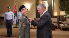 Jordánská princezna se stala pilotkou stíhačky! Dokončila vojenský výcvik